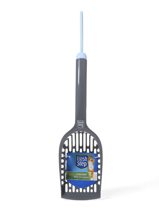 Fresh Step Plastic Cat Litter Scoops | Great for Small to Large Size Litter Pans - Image 1
